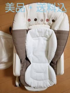 コンビ ネムリラ　オートスイングエッグショックココアブラウン　電動ハイローチェアのサムネイル