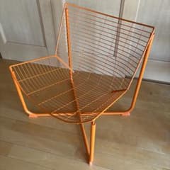 美品 IKEA スコールボダ オレンジ 椅子 チェア 引き取り限定 - メルカリ