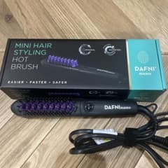 ヤーマン ストレートヘアアイロン ブラシ型 ツヤ DAFNI nanoのサムネイル