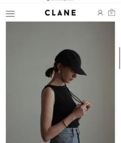 CLANE×KIJIMA TAKAYUKIのコラボキャップ　ブラック　1のサムネイル