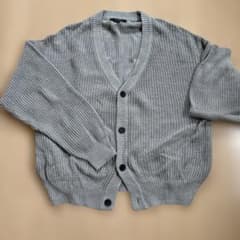 Beno ニットカーディガン グレー Mのサムネイル