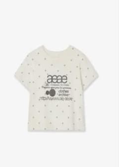 WEB LOGO DOT CROP T-SHIRTS [CREAM]のサムネイル