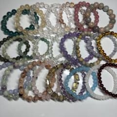 Natural Stone Power Stone Bracelets - Bundle of 25