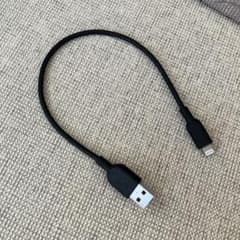 Anker PowerLine II ライトニング ケーブル 約0.3m 黒