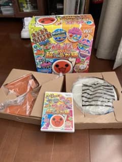 太鼓の達人Wii 超ごうか版 コントローラー 太鼓とバチ 同梱版のサムネイル