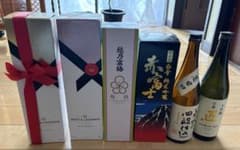 シャンパン、日本酒 空瓶6本セット - メルカリ