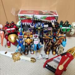 ガオレンジャー　パワーアニマル　ガオキング　ガオゴッド　ガオイカロス　セットのサムネイル