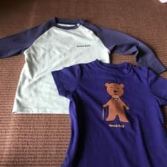 モンベルのTシャツとロンTセット90cmのサムネイル