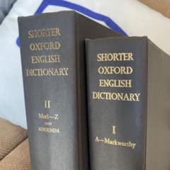 The Shorter Oxford English Dictionary 2巻 - メルカリ