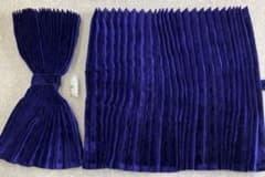 仮眠カーテン フラッシュローレル ネイビー 新品 - メルカリ