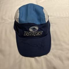BLUES サイン入りキャップ 青 BLUES サイン入りキャップ 青 - メルカリ