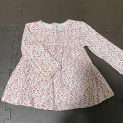 花柄ワンピース チュニック トップスのサムネイル