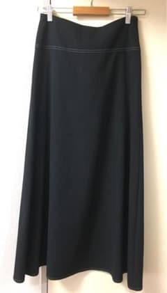 カレンテージCURRENTAGE ロングスカート 黒のサムネイル