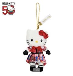 新品未使用 キティ展 ハローキティ展 50周年 マスコットホルダー