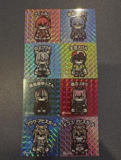 カードゲーム祭2026 マッチングライブ　オリジナルステッカー8種セットのサムネイル