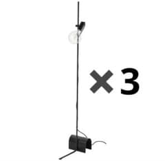 美品 IKEA フロアランプ 3点セット HARSLINGA LUNNOM - メルカリ