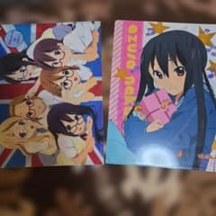 けいおん！キャラクタークリアファイルセット 非売品】けいおん！ クリアファイル2枚セット - メルカリ