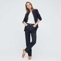 【新品】スリムストレートハイライズジーンズのサムネイル