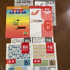 早稲田アカデミー　ピラミッド　新小学問題集　夏季　冬季テキスト　各解答解説　6年のサムネイル