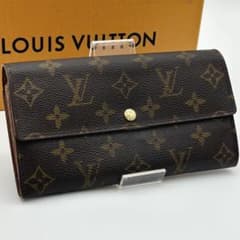ルイヴィトン モノグラム ポシェット ポルトモネ クレディ 長財布