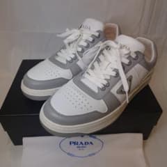 29cm PRADA ダウンタウン スニーカー ホワイトクリスタル 2EE364 