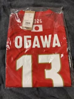 バレーボール 2026 男子日本代表レプリカTシャツ 小川智大 Mサイズ バレーボール 2026 男子日本代表レプリカTシャツ 小川智大 Mサイズ