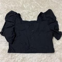 GRL ブラウスシャツ ブラック ほぼ新品未使用☆のサムネイル