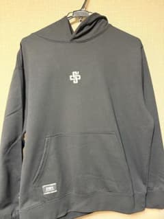 お洒落作業服メーカーSTUD'S黒フード付きパーカーのサムネイル