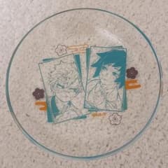 鬼滅の刃 ガラスミニプレート 冨岡義勇 不死川実弥 ジャンプショップ