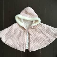 値下げしましたー！ポンチョ ベビー べべのサムネイル