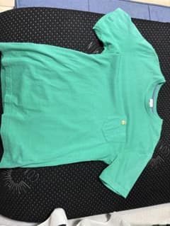 Brooks Brothers 346 ポケットTシャツ グリーン S