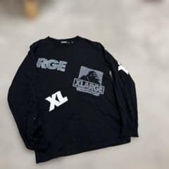 XLARGE 長袖カットソー ブラック Mサイズのサムネイル