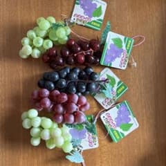ぶどう ストラップ 5個セット 食品サンプルのサムネイル