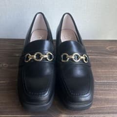 新品 23センチ ブラックローファーのサムネイル