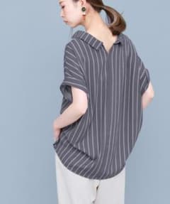 ケービーエフ　スキッパーシャツチュニックのサムネイル