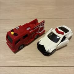 トミカ マクドナルド　消防車 パトカー 2台セットのサムネイル