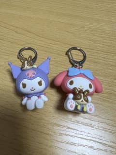 マイメロディ & クロミ ラバーキーホルダーセットのサムネイル