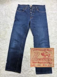 美品】フェローズ Lot 466 W34 セルビッジデニム 濃紺 - メルカリ