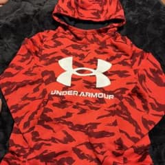 UNDER ARMOUR カモフラ柄 パーカー YM/JM/Mのサムネイル
