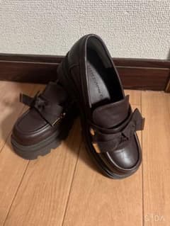 リボン付き厚底ローファーのサムネイル