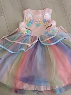 キッズコスプレ ユニコーンドレスセットのサムネイル