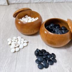 碁石　囲碁 碁笥 蛤碁石 那智黒 32号 囲碁 蛤碁石 32号 178個 那智黒 180個 碁笥付き おすすめ人気 ゲーム