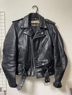 Schott ショット 618 ダブル ライダースジャケット USA製 36のサムネイル