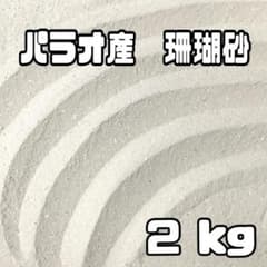 天然】パラオ産 珊瑚砂 2kg 極細サイズ 2 - メルカリ