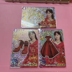 アイカツ アンコール レジェンダリールージュコーデ PR 3枚セット ティアラのサムネイル