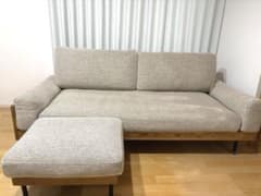 TREL(トレル)カバーリングソファ 3シーター➕カバーリングオットマン