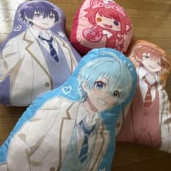 はじまりの物語　すとぷり　ダイカットクッション　4個セット