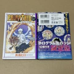 フェアリーテイル 限定版 62巻 ホログラム缶バッジ 10個付き - メルカリ