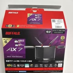 BUFFALO WXR-5700AX7S / Wi-Fi6・10Gbps対応 - メルカリ