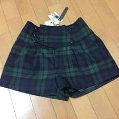 値下げ！ワンウェイ☆ハイウエストショーパン☆訳ありのサムネイル